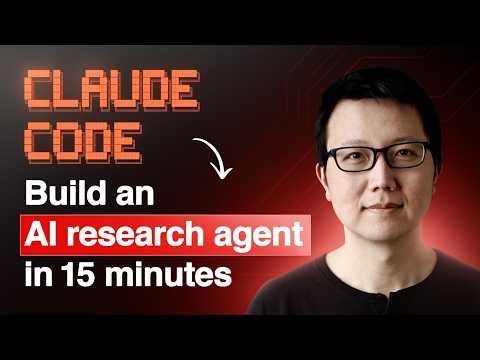 15分钟搭建YouTube研究代理：一次Claude Code实战