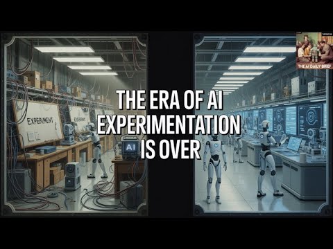 从试验到必选项：企业AI真正上桌了