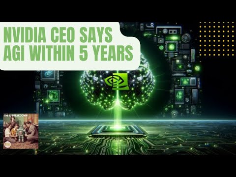 黄仁勋放话5年内AGI，真正的战场却在芯片、算力和一张假照片