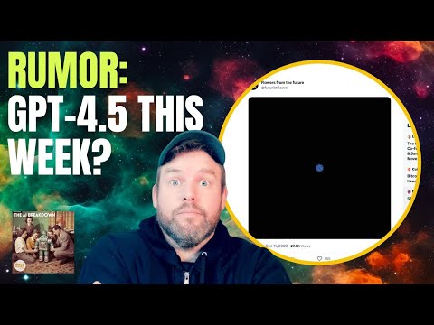 GPT‑4.5传闻本周发布，却撞上更冷的现实：公众正在反对AGI