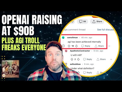 OpenAI估值冲到900亿美元，还顺手“官宣”了AGI？真相没那么简单
