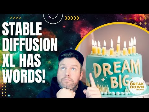 Stable Diffusion XL 1.0上线：能打字的AI绘画，第一次正面硬刚Midjourney