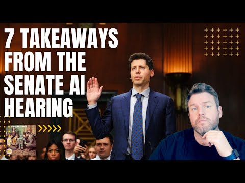 参议院首次AI听证会：真正让硅谷紧张的不是失业，而是这一点