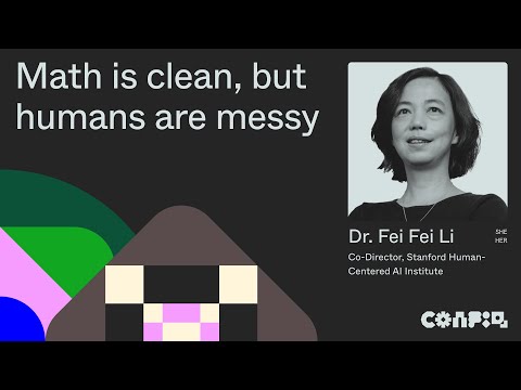 李飞飞在Figma抛出一个狠观点：AI会看还不够，必须会动