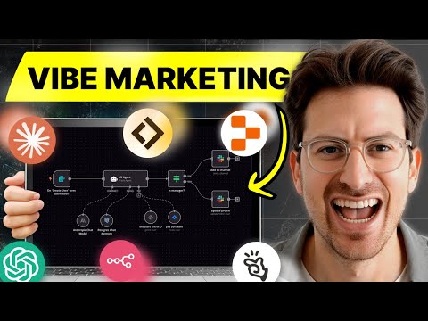 他用一套“Vibe Marketing”，把营销从人力活变成AI流水线