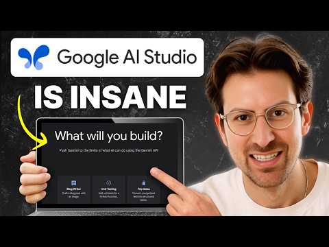 Google AI Studio 一次演示，把一整套 AI 技术栈“端走了”