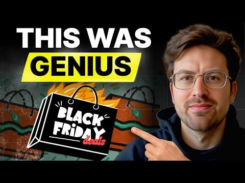 他靠黑五一周赚完全年收入，秘诀不是打折，而是这套反直觉设计