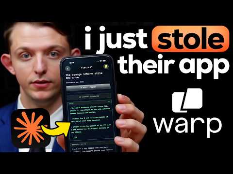 15分钟做出“年入780万美元”的iOS应用，他只用了Warp和Claude