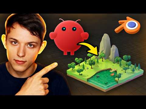 不会写代码的人，让AI学会Blender，直接做出能卖的3D产品