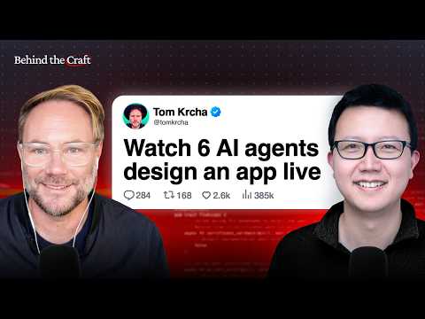 6个AI Agent同屏设计App：真正震撼我的不是代码，而是协作方式