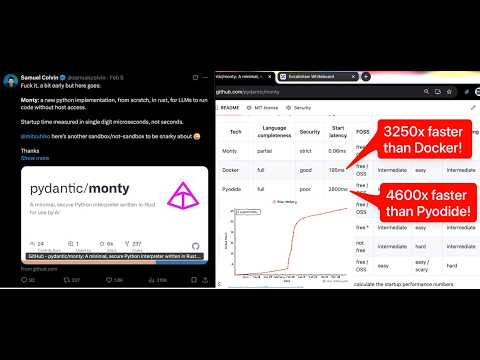 比 Python 更像 Python？Monty 想把 AI Agent 的运行时彻底重写