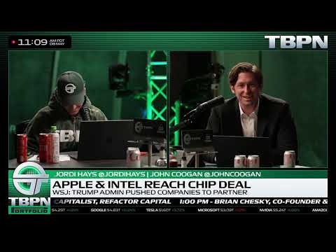 Intel 暴涨20%、苹果暗线浮现，这期 TBPN 暴露了 AI 时代的真实赌局