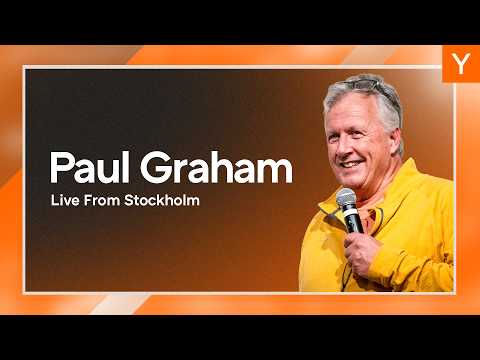 Paul Graham 在斯德哥尔摩抛出一个残酷真相：创业中心不是复制出来的
