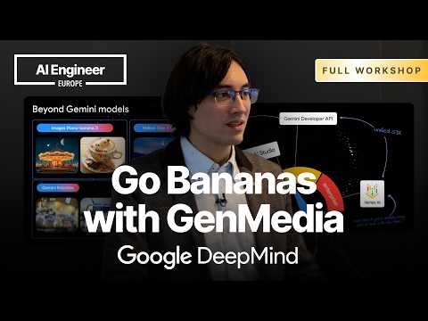 DeepMind 工程师现场玩疯了：Gemini 不只是模型，而是一整套生成式媒体工作流