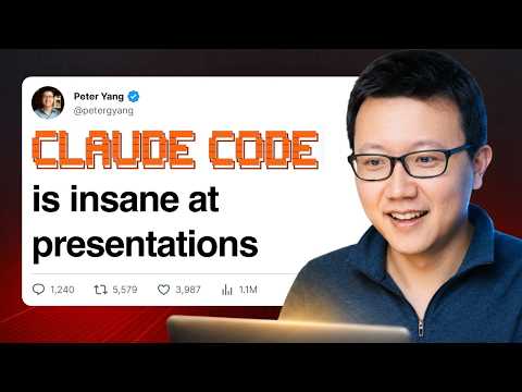 他用Claude Code 12分钟做完一套幻灯片，顺手把PPT时代埋了